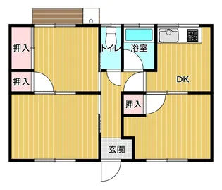愛媛県西条市古川甲【一戸建】の間取り