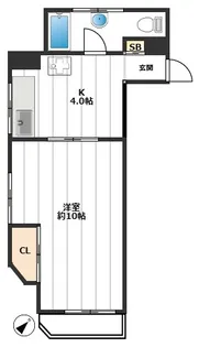 高城ビル【2階】の間取り