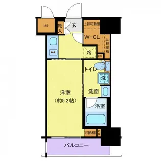 ステージファースト千葉駅南【4階】の間取り