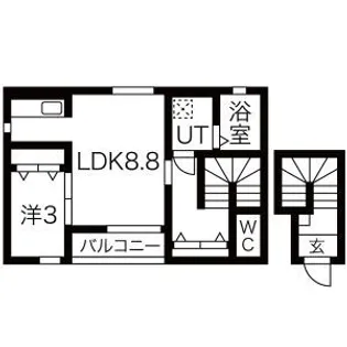Ellport(エルポート)【2階】の間取り