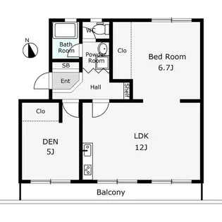たかみマンション【3階】の間取り