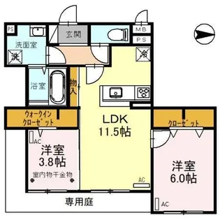 Gran Alegria【1階】の間取り