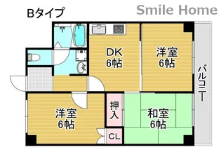 エムテック北島【3階】の間取り
