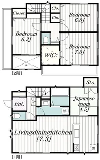 東京都町田市金井ヶ丘4【一戸建】の間取り