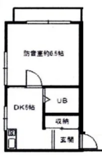 パロ豊玉【1階】の間取り