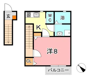 arivio【2階】の間取り