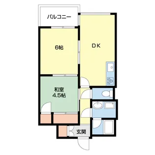 上信泉台ハイツ【3階】の間取り