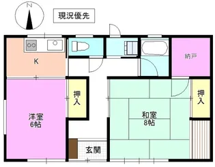 長野県上田市秋和【一戸建】の間取り