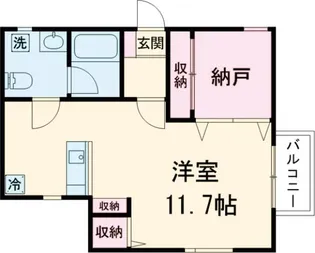 ALVER代田橋【2階】の間取り