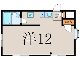 ホワイトハウス優【2階】の間取り