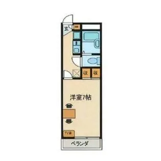 アーバンフラッツK【2階】の間取り