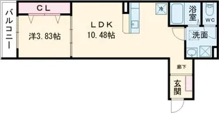 F+style 常磐町【1階】の間取り