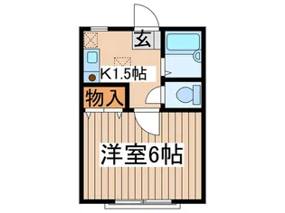 ソレイユ和泉【1階】の間取り