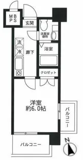 埼玉県川口市本町4【マンション】の間取り
