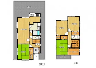 広島県広島市東区戸坂大上1【一戸建】の間取り