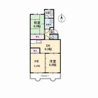 第2キクスイビル【3階】の間取り