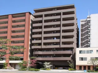 パインタワー上町台【10階】の外観