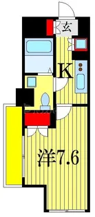 1Rの間取り画像