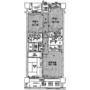 グランアージュ泉中央【3階】の間取り