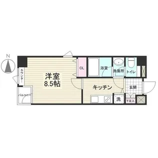 東京都足立区六町4【マンション】の間取り