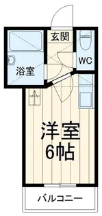 ベルメゾン井土ヶ谷【1階】の間取り