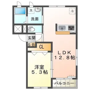 VIGORE Kamihama【2階】の間取り