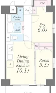 ベル エポック【3階】の間取り