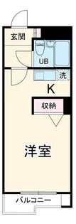 第3天照マンション【1階】の間取り