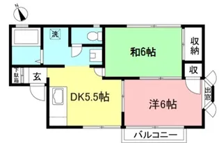 ロージュマンN【2階】の間取り