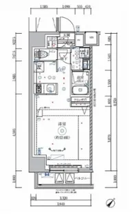 RELUXIA伊勢佐木長者町【10階】の間取り