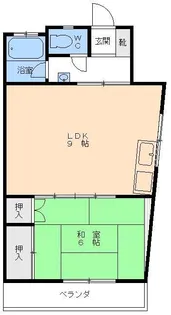 大場ビル【2階】の間取り