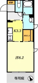 ShaMaison クラーロ【1階】の間取り