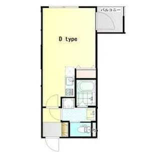 神奈川県藤沢市藤沢【アパート】の間取り