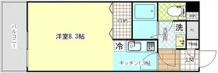 AYマンション【2階】の間取り