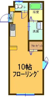 サイレントヒルズ【1階】の間取り