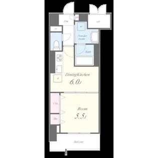 エスカルコート【11階】の間取り