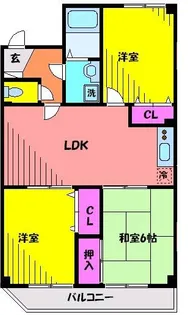 ストーン本八幡【3階】の間取り
