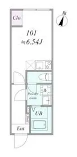 Teams Oji【1階】の間取り