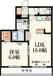 Raffles House【1階】の間取り