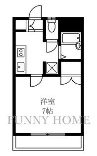 グランデッサ代沢【1階】の間取り