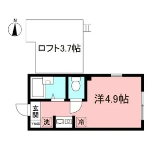 プライムテラス中央林間II【2階】の間取り