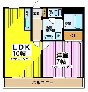 グランシャリオ【1階】の間取り