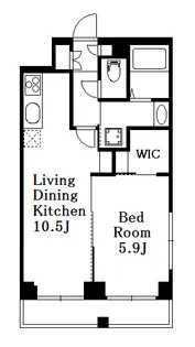 GranDuo Nishiogikubo【7階】の間取り