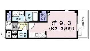 バルビゾンI【3階】の間取り