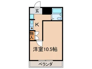 ラフォーレ・ブランシュ【1階】の間取り
