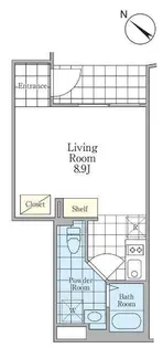 ミリアージュ下北沢【1階】の間取り