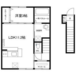 フロマージュ【2階】の間取り