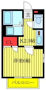 Partenza【1階】の間取り