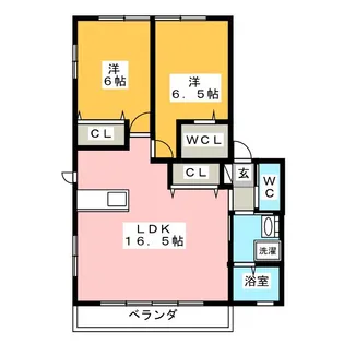 iL Sereno【2階】の間取り