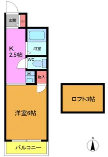 サンエクセル【2階】の間取り